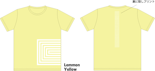 commmons Logo T-Shirt レモンイエロー