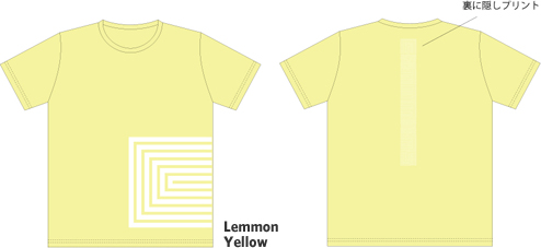 commmons Logo T-Shirt　レモンイエロー